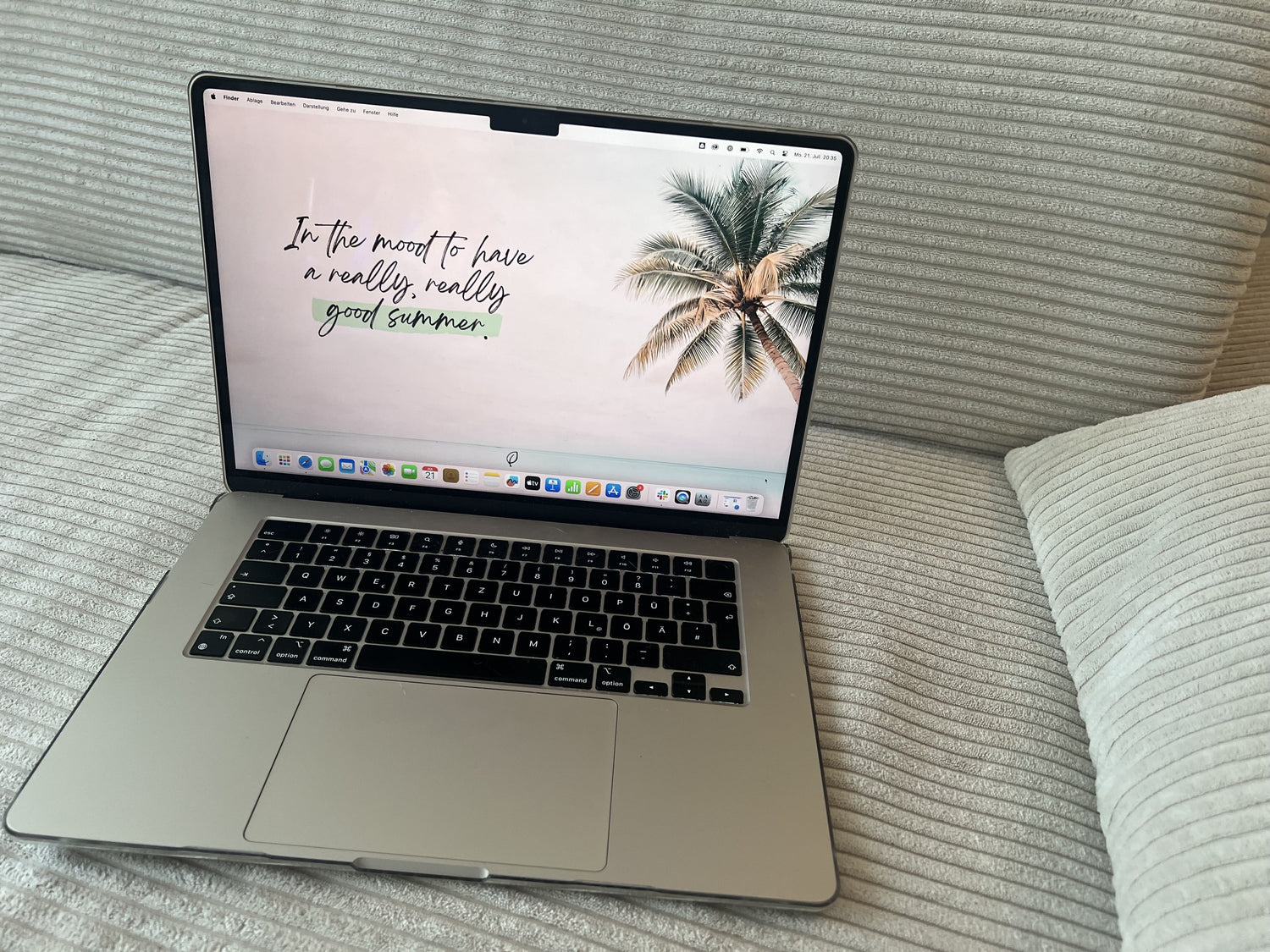 Einmal Sommer zum Mitnehmen, bitte – und zwar als Wallpaper!