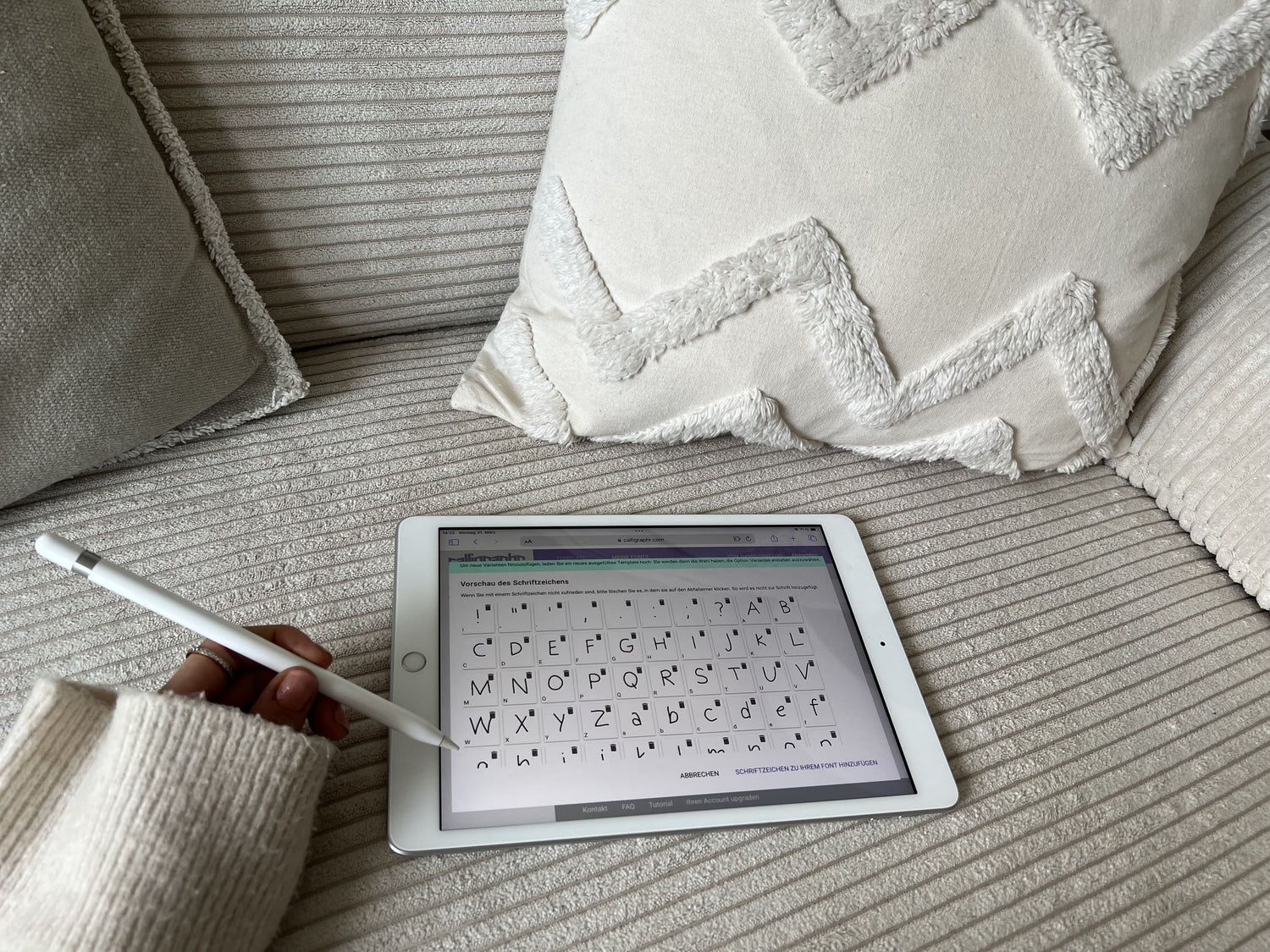 Eigene Schriftart erstellen