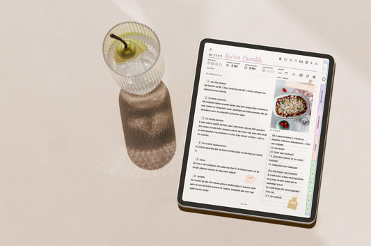 Digitale Rezeptbücher zum Selberschreiben