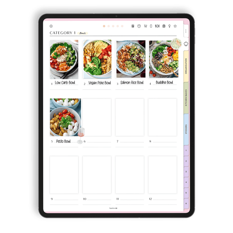 Digital Recipe Book