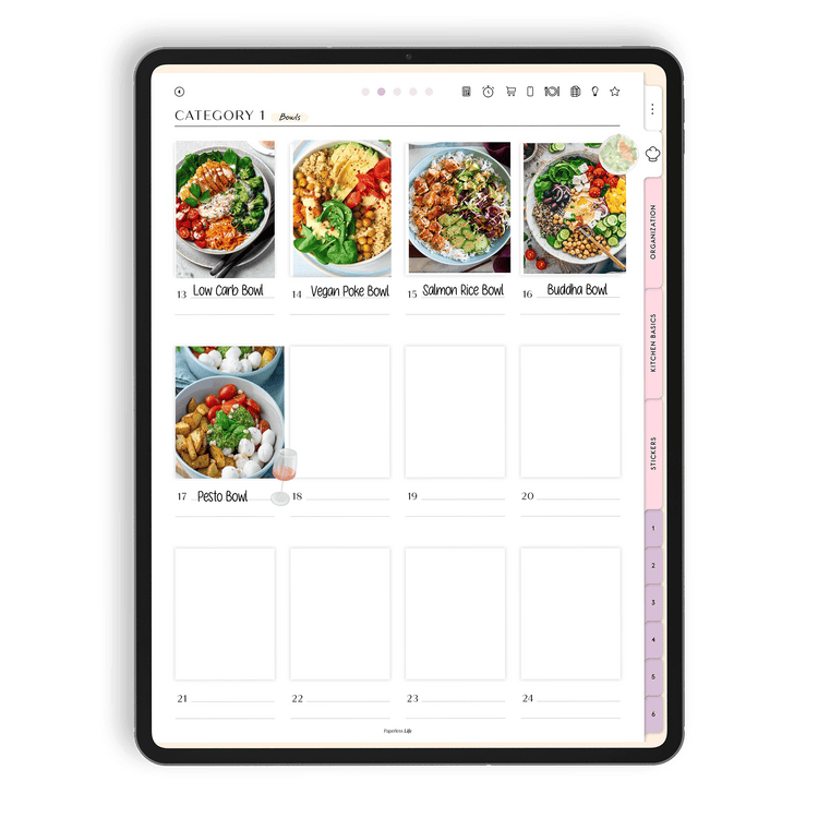 Digital Recipe Book