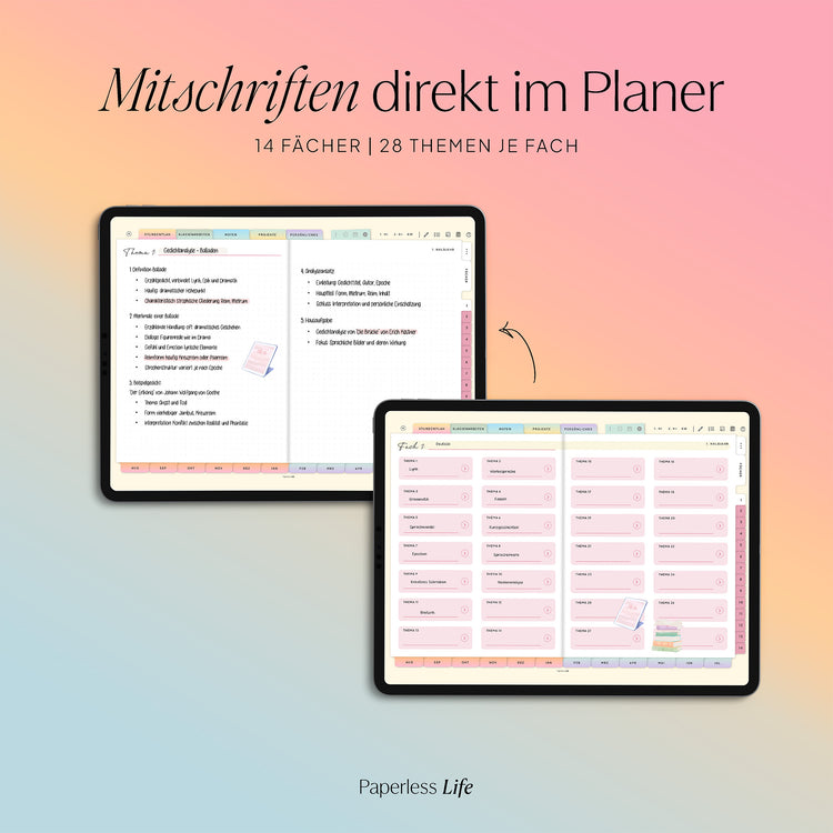 Digitaler Schülerkalender 2025/26