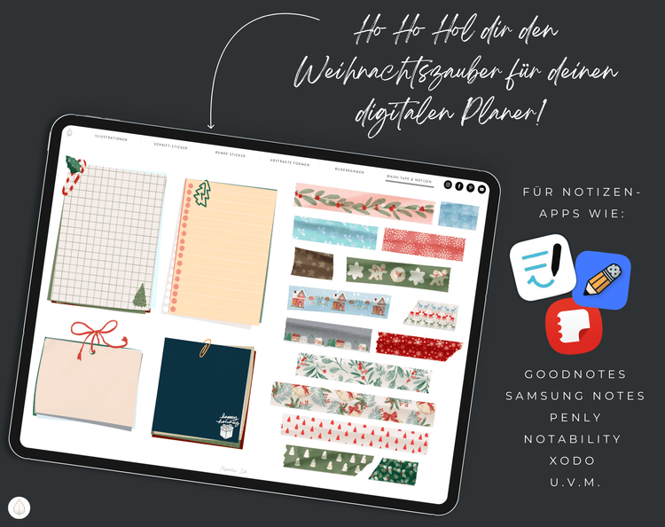 Digital Stickers | Christmas "Christmas Magic"