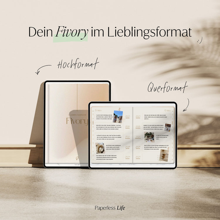 Fivory – Das 5-Jahres-Tagebuch