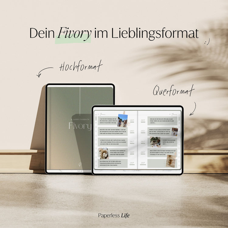 Fivory – Das 5-Jahres-Tagebuch