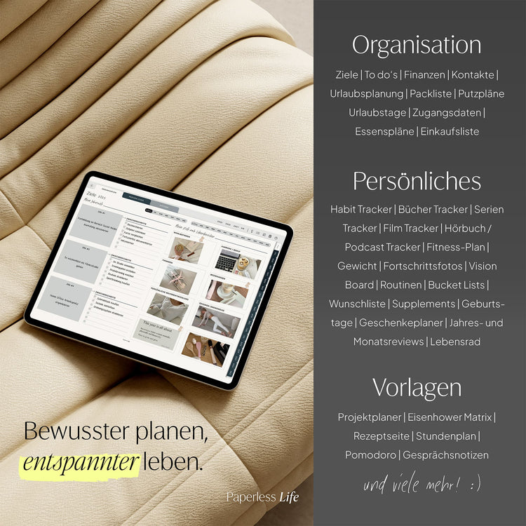 18-Month Digital Planner July 2025 - December 2026 | The Game Changer