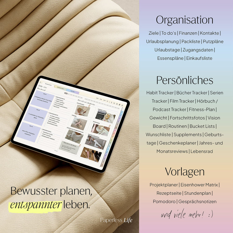 18-Month Digital Planner July 2025 - December 2026 | The Game Changer