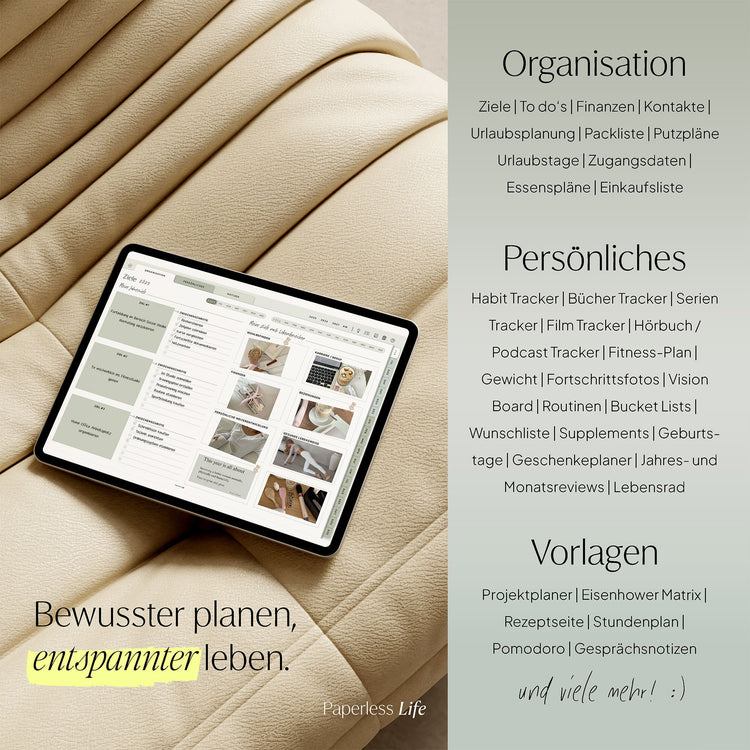 18-Month Digital Planner July 2025 - December 2026 | The Game Changer