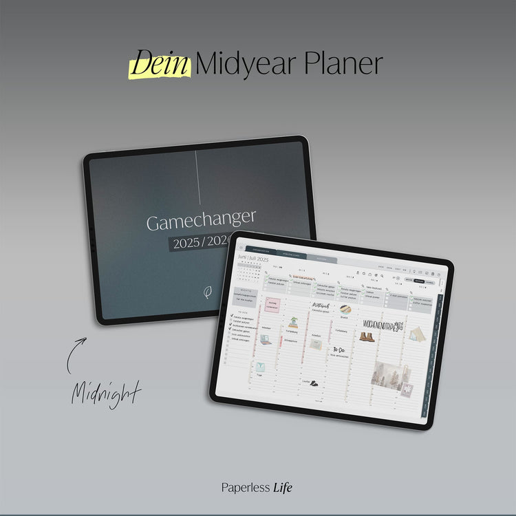 18-Month Digital Planner July 2025 - December 2026 | The Game Changer
