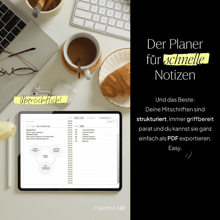 Digital transcript booklet for studies