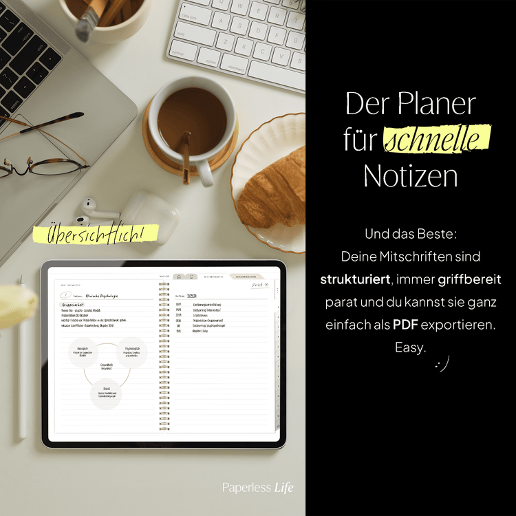 Digital transcript booklet for studies