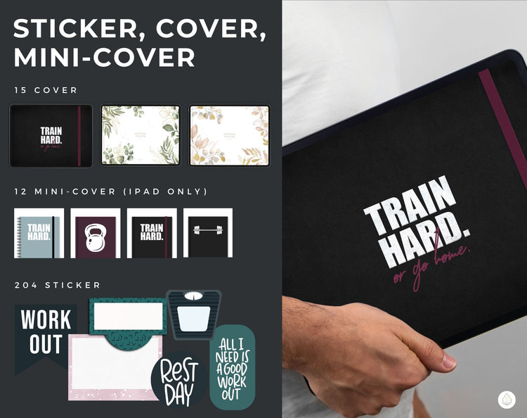 Digitaler Fitnessplaner | Sportplaner | Undatiert