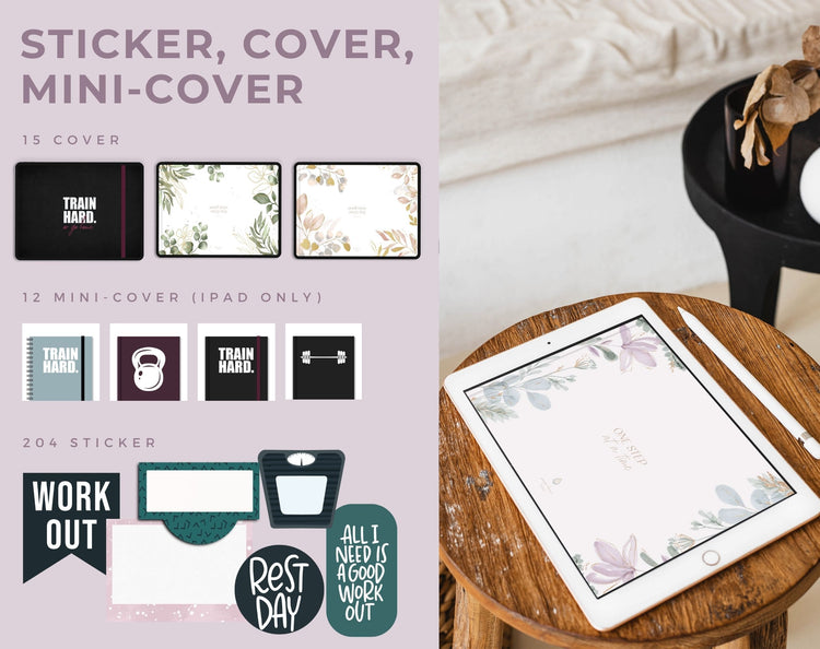 Digitaler Fitnessplaner | Sportplaner | Undatiert