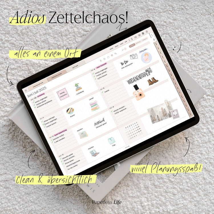 18-Month Digital Planner July 2025 - December 2026 | The Game Changer