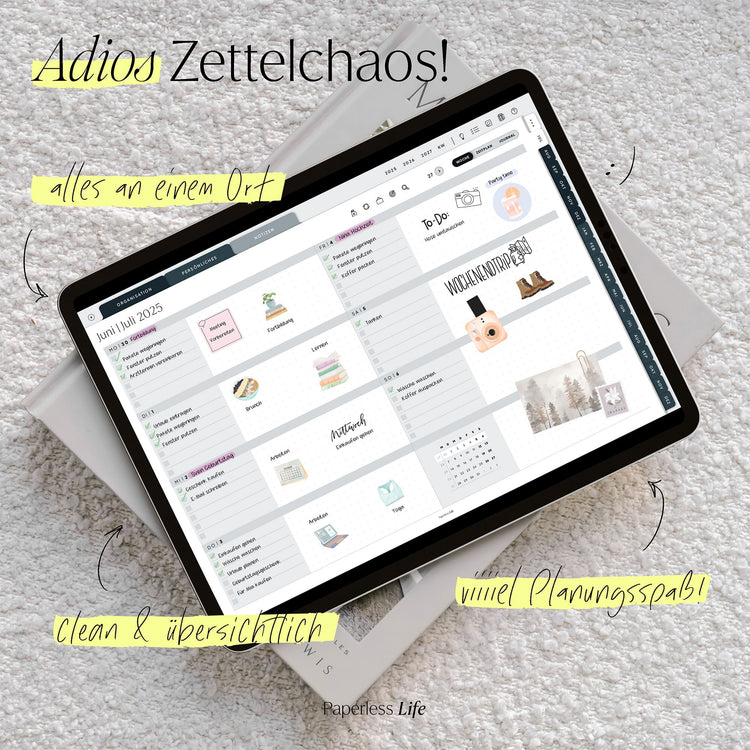 18-Month Digital Planner July 2025 - December 2026 | The Game Changer