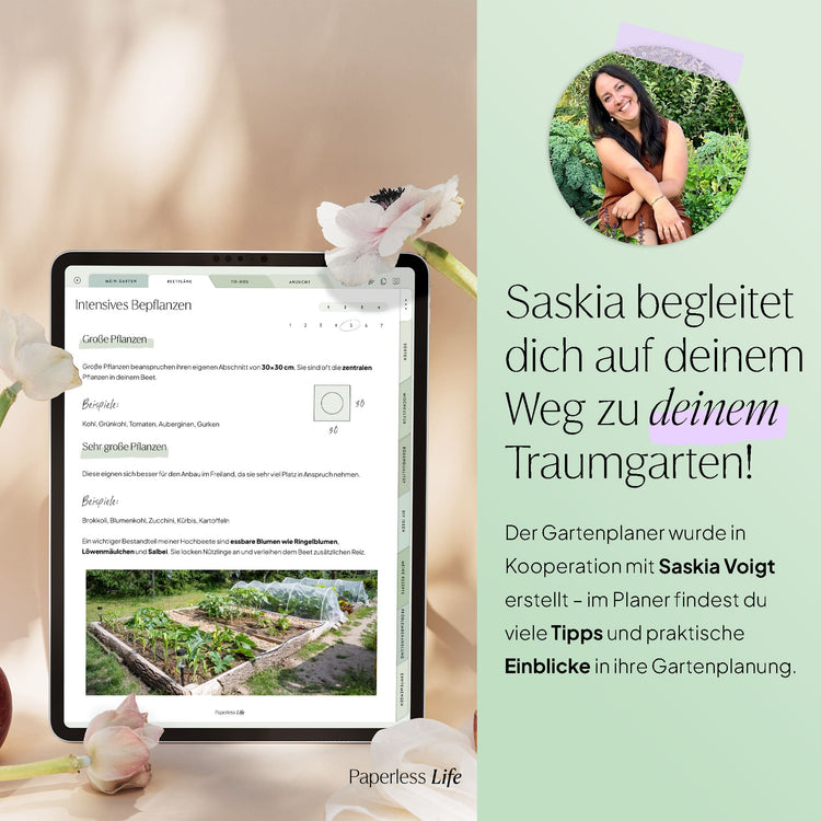 Digitaler Gartenplaner