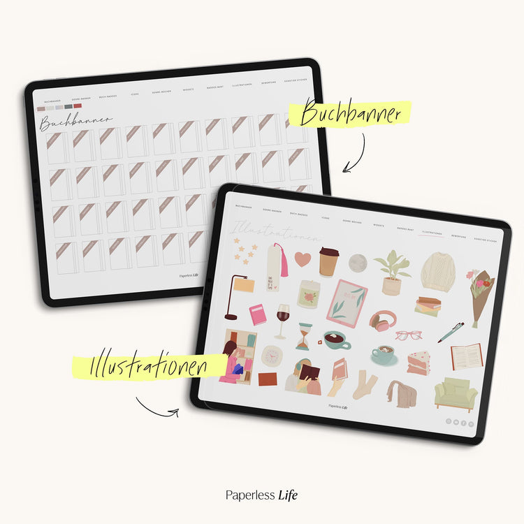 Reading Journal Stickers