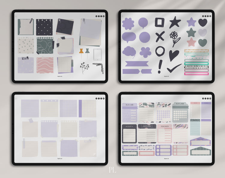 600+ Digital Stickers | From the current Teacher's Calendar 24/25