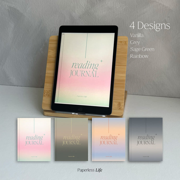 Digital Reading Journal | Goodnotes Book Tracker