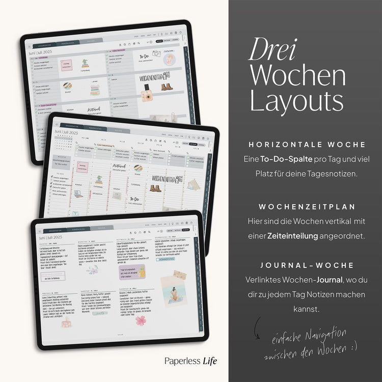 18-Month Digital Planner July 2025 - December 2026 | The Game Changer