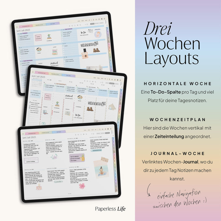 18-Month Digital Planner July 2025 - December 2026 | The Game Changer