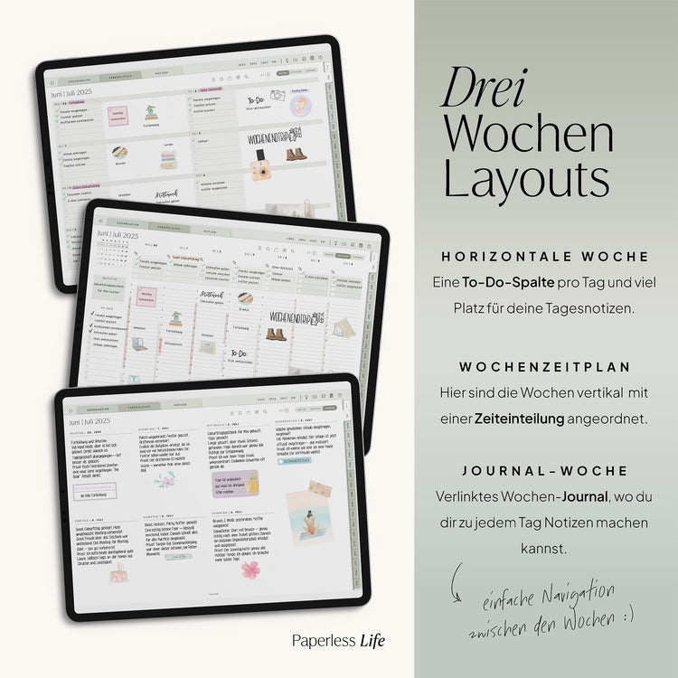 18-Month Digital Planner July 2025 - December 2026 | The Game Changer