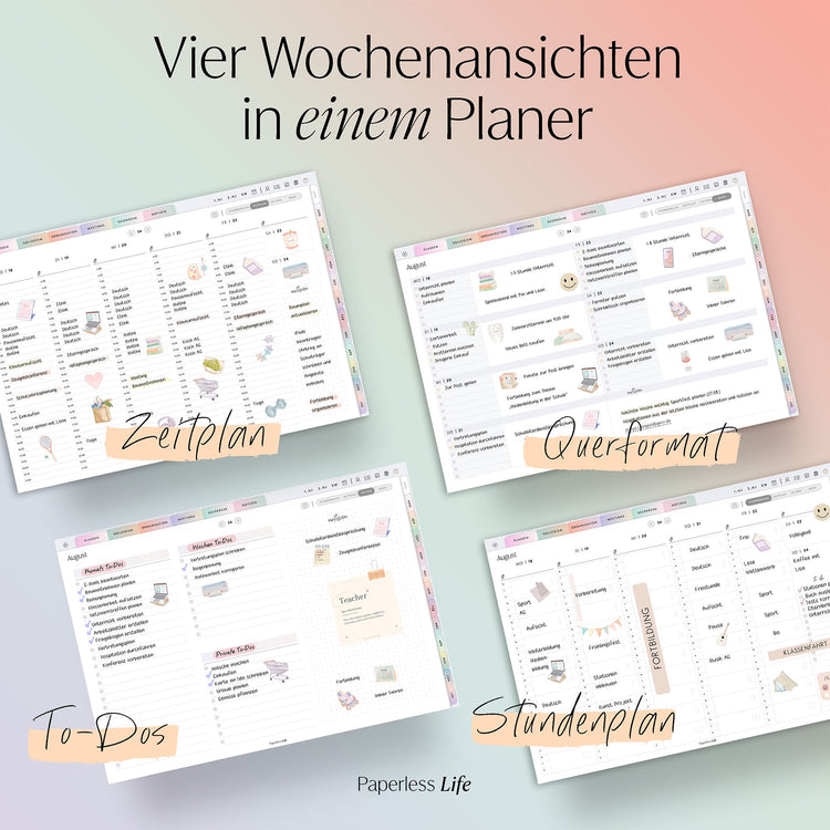 Digitaler Planer für die Schulleitung 25/26