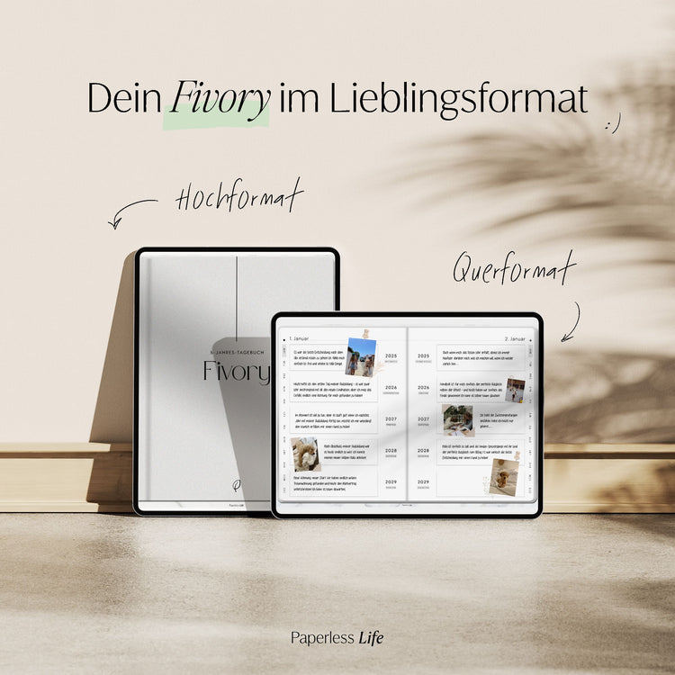 Fivory – Das 5-Jahres-Tagebuch