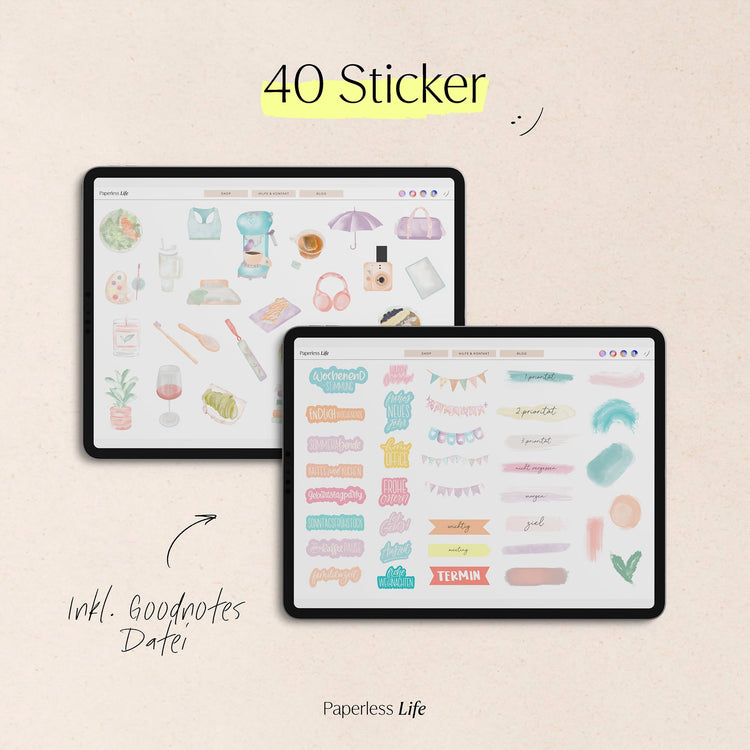 18-Month Digital Planner July 2025 - December 2026 | The Game Changer