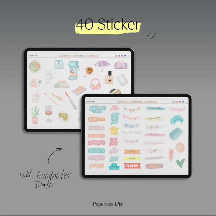 18-Month Digital Planner July 2025 - December 2026 | The Game Changer