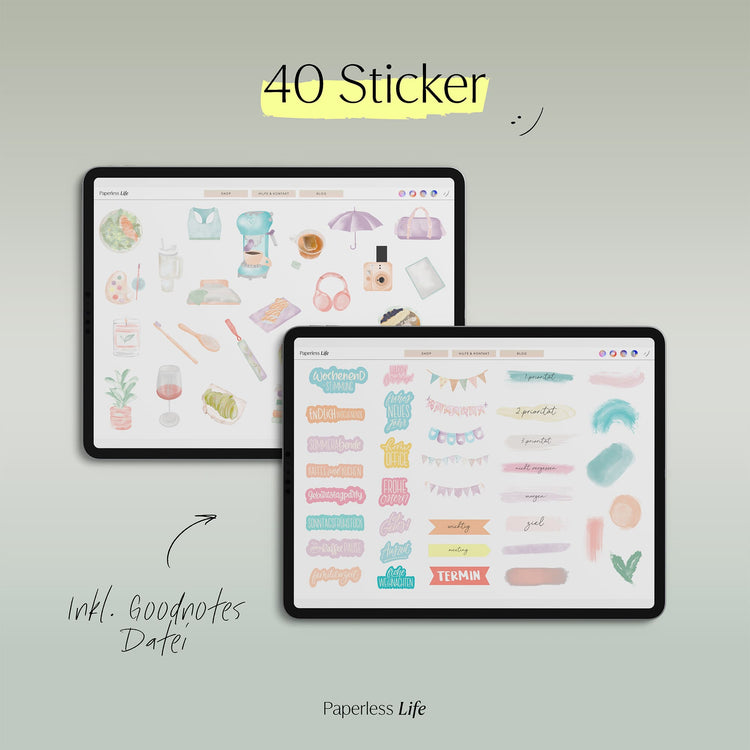 18-Month Digital Planner July 2025 - December 2026 | The Game Changer