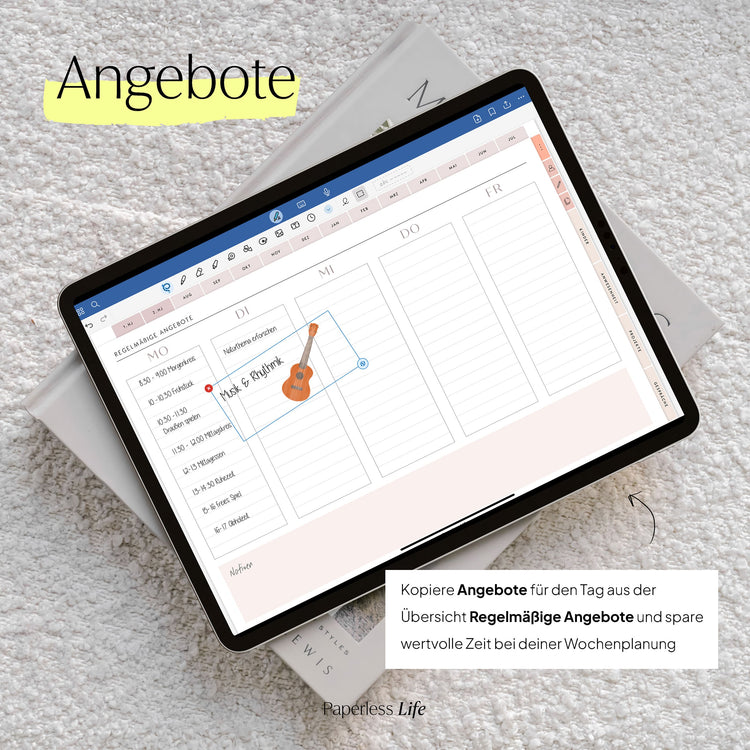 Digitales Gruppentagebuch für die Kita