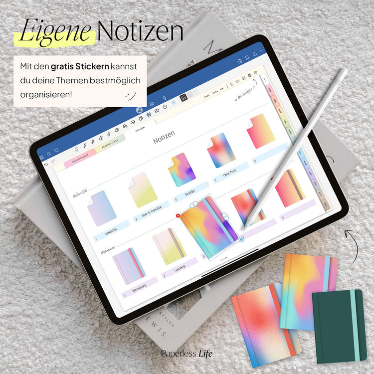Digitaler Planer 2025 | Der Gamechanger (Testversion für das restliche Jahr)