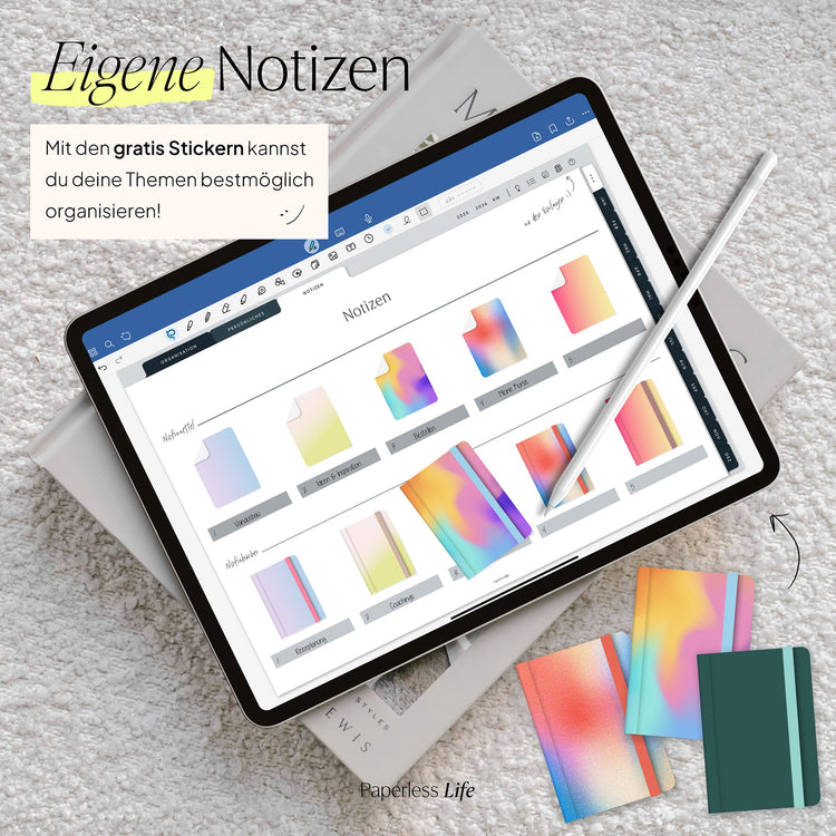 Digitaler Planer 2025 | Der Gamechanger (Testversion für das restliche Jahr)