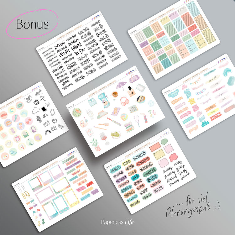 18-Month Digital Planner July 2025 - December 2026 | The Game Changer