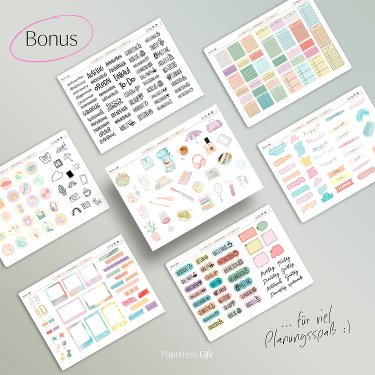 18-Month Digital Planner July 2025 - December 2026 | The Game Changer