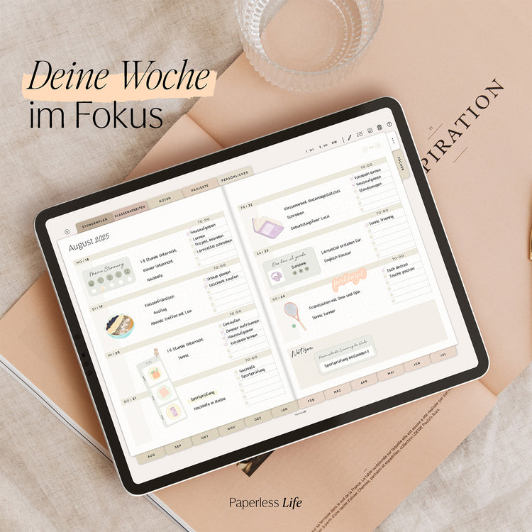 Digitaler Schülerkalender 2025/26