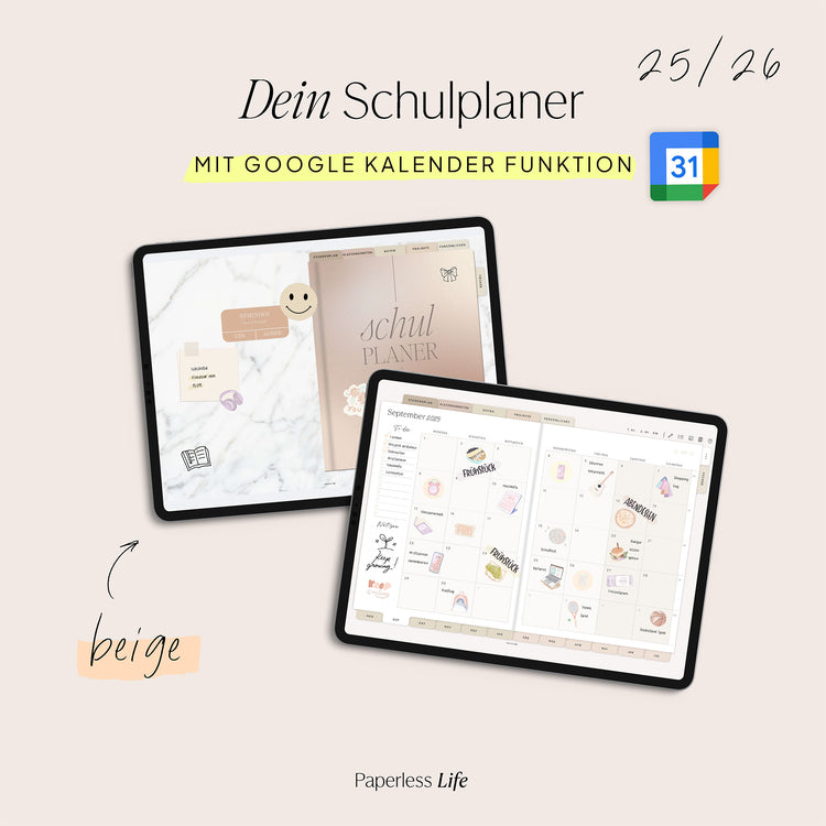 Digitaler Schülerkalender 2025/26