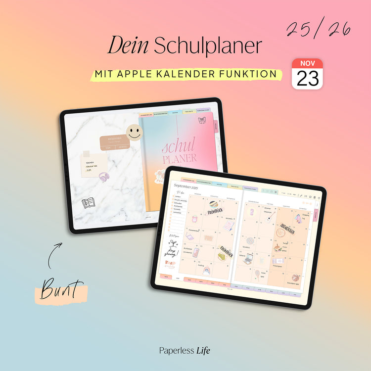 Digitaler Schülerkalender 2025/26