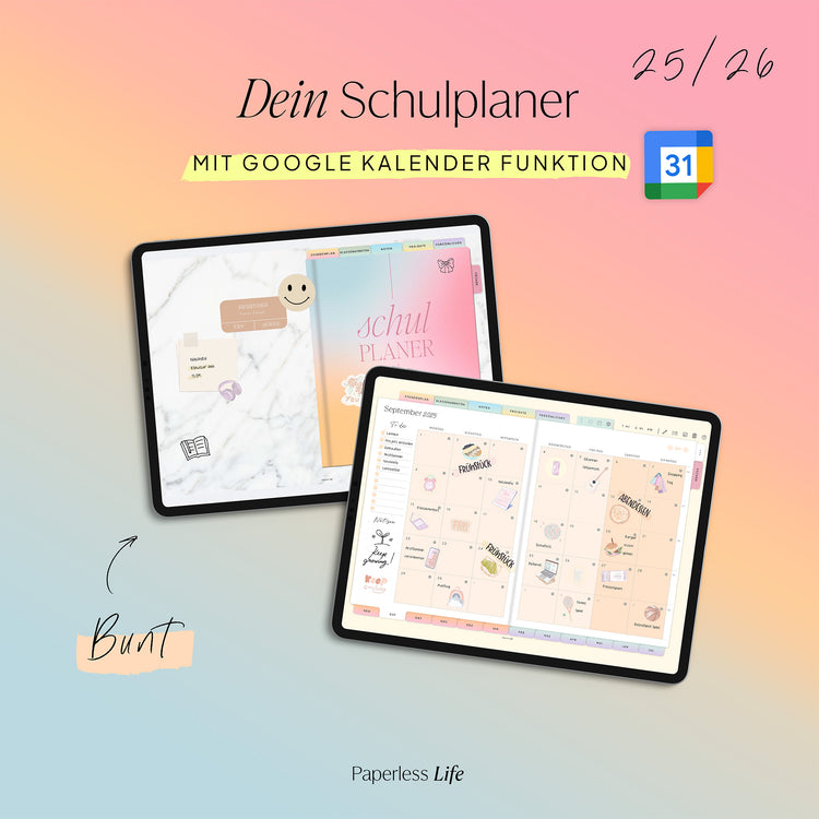 Digitaler Schülerkalender 2025/26