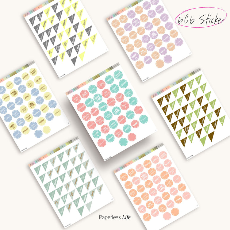 600+ Digital Stickers | Badges