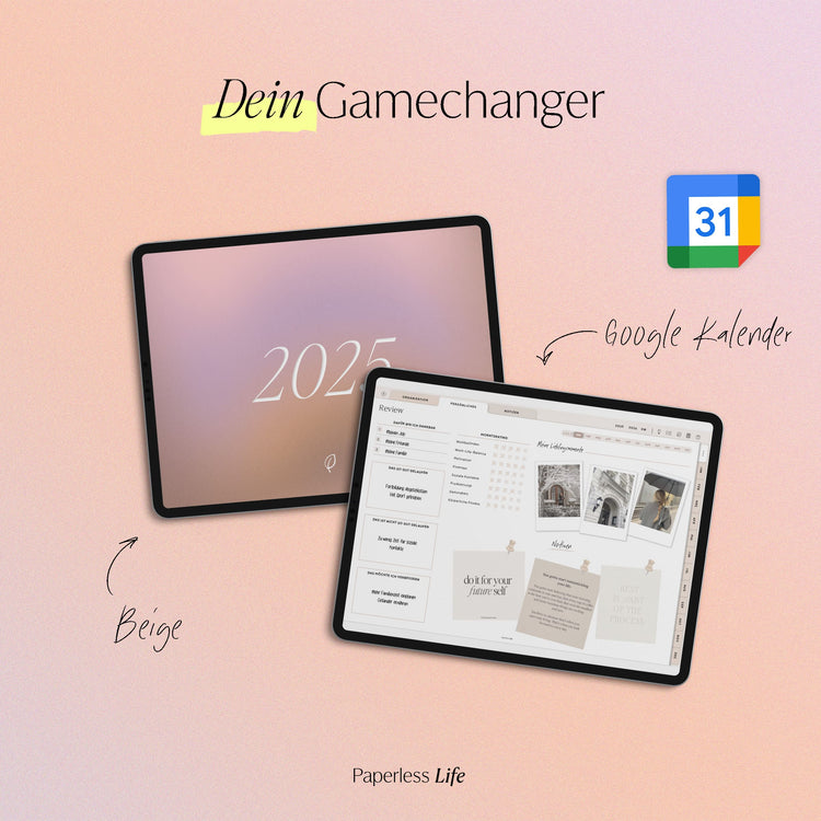 Digitaler Planer 2025 | Der Gamechanger (Testversion für das restliche Jahr)