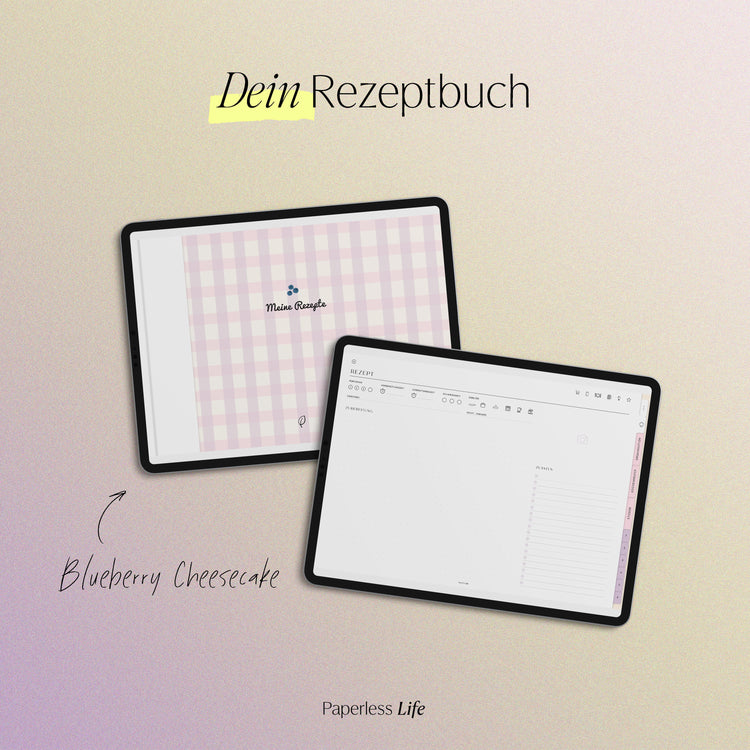Digitales Rezeptbuch