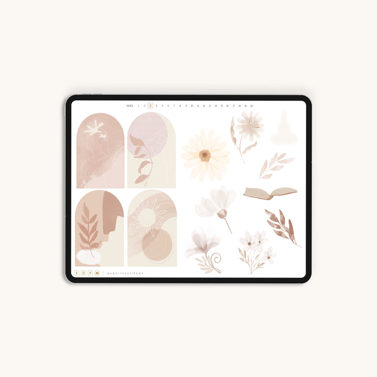 700+ Digital Stickers | Blush
