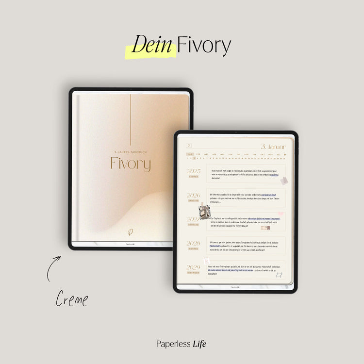 Fivory – Das 5-Jahres-Tagebuch