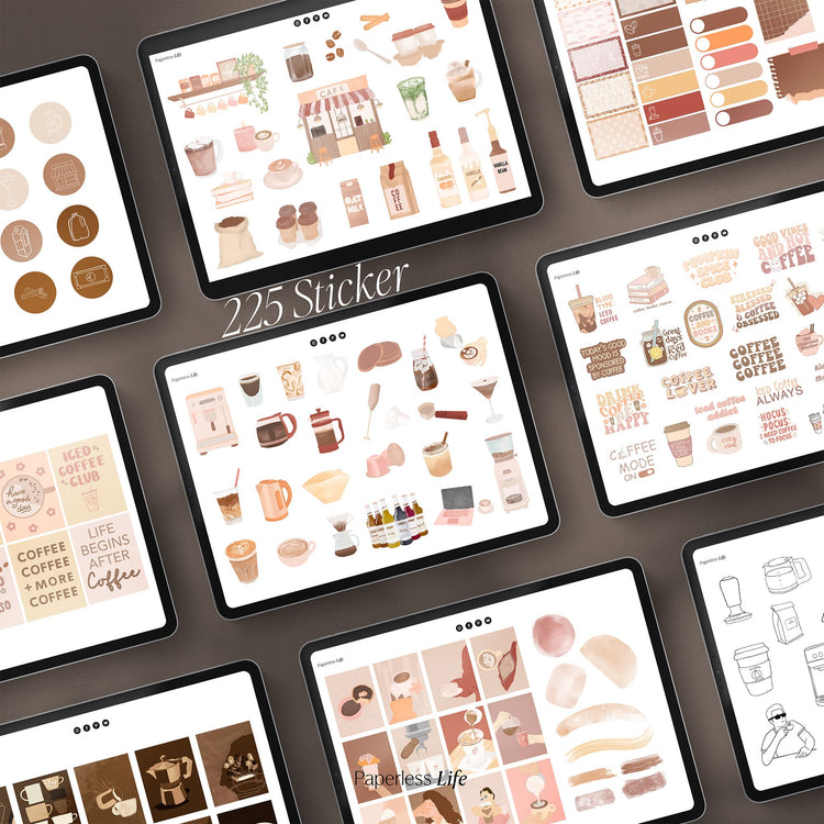 Digitale Sticker | Coffee Lovers