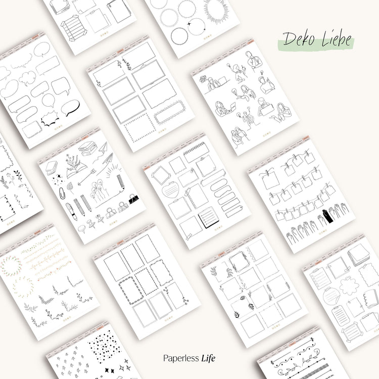 Digital lesson planner - for GoodNotes & Co.