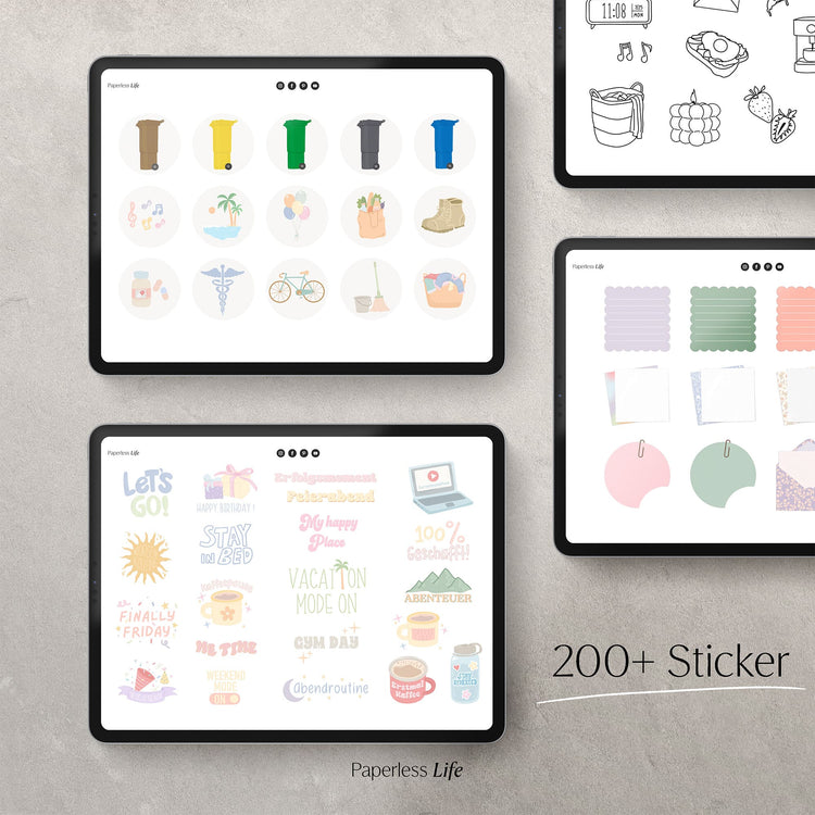 Digitale Sticker | Aus dem aktuellen Gamechanger Planer 2026