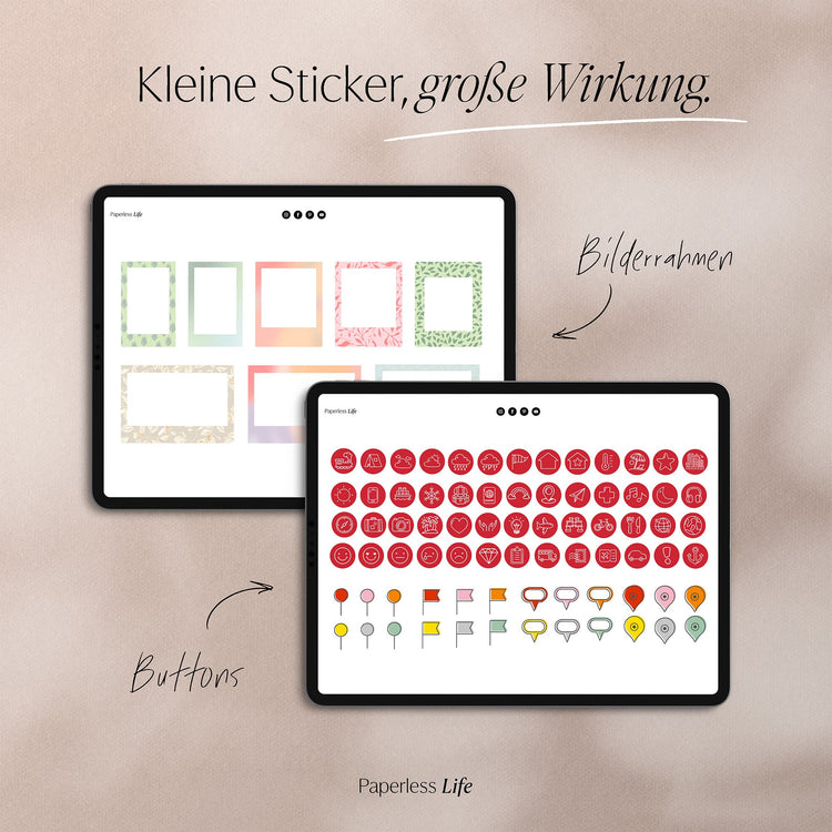 Digitale Sticker | Aus dem aktuellen Gamechanger Planer 2026