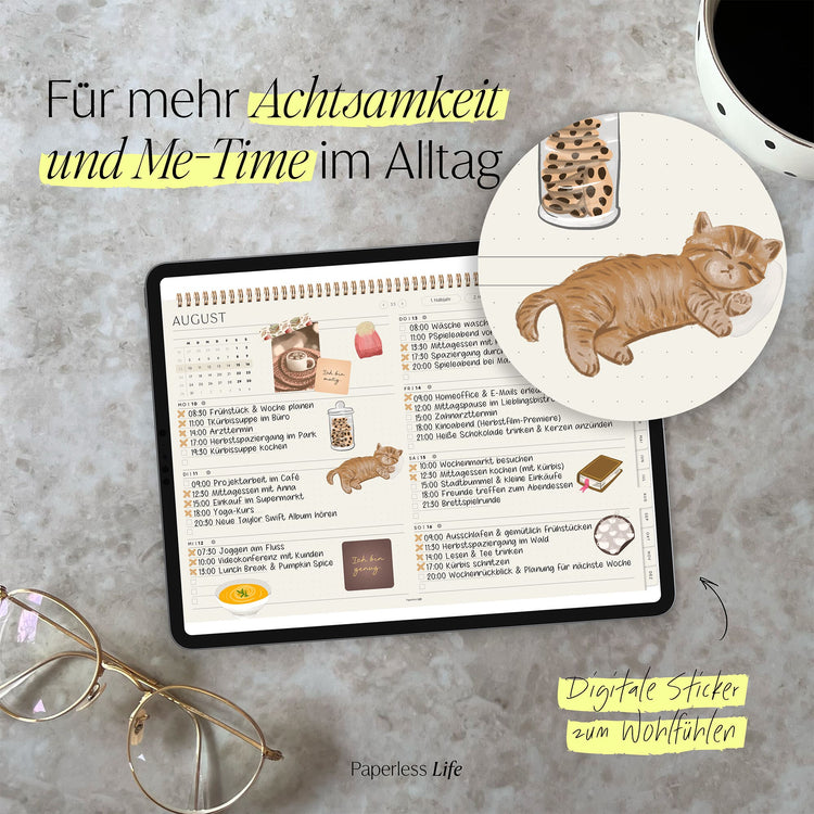 130+ Digitale Sticker | Self Care